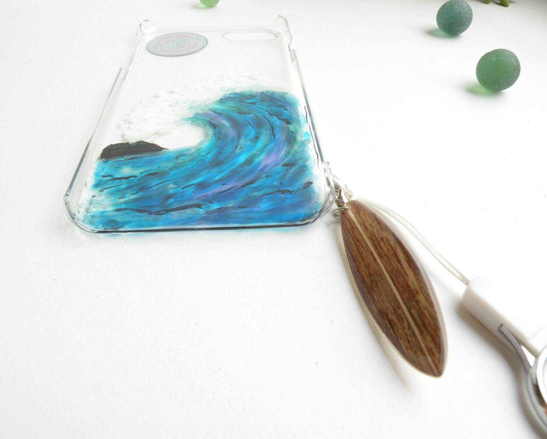 3D goodwave スマホケース