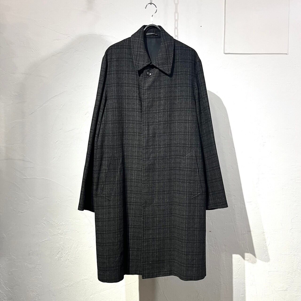15AW Yohji Yamamoto COSTUME D' HOMME Wool Balmacaan Coat | VOLAR