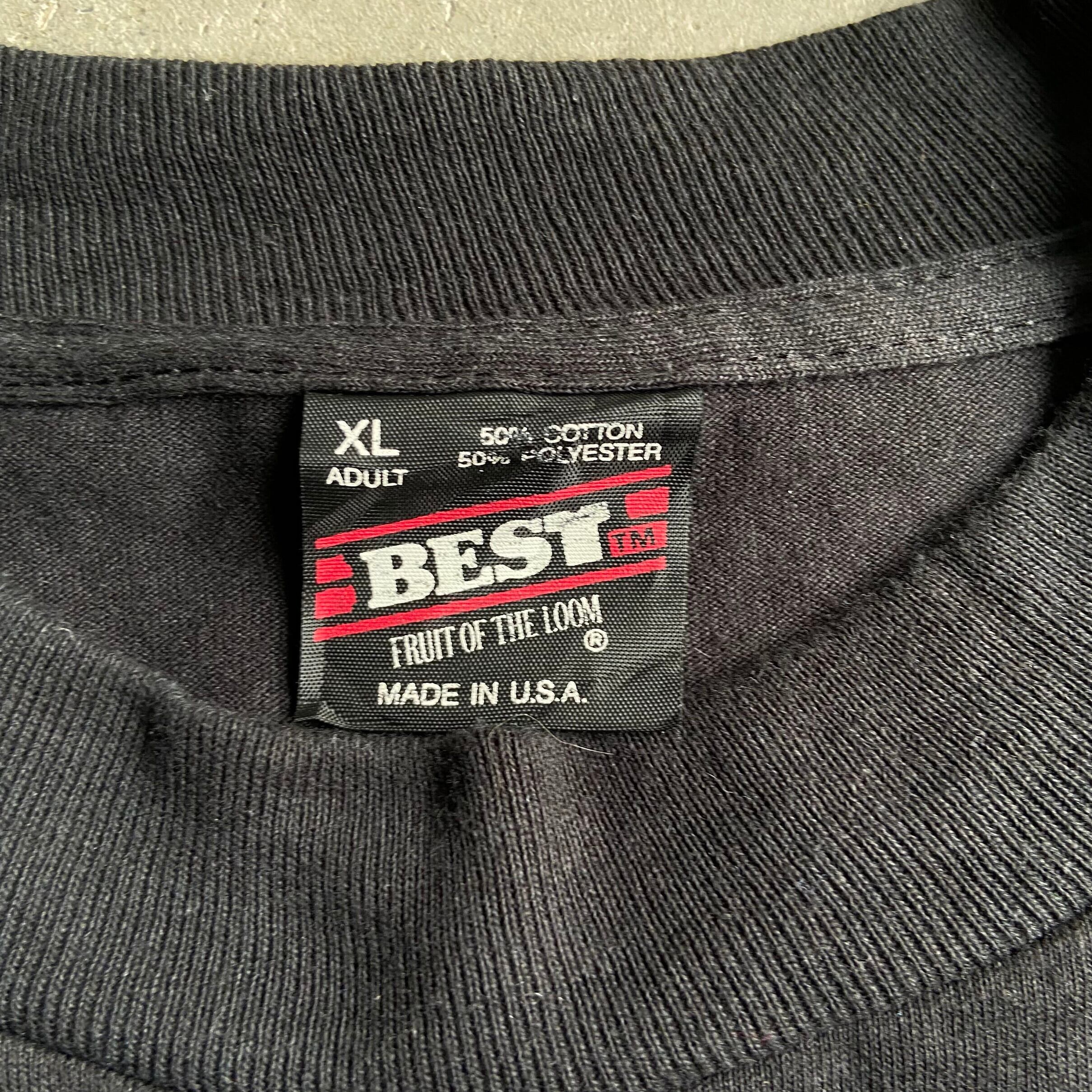 USA製 90年代 SOUND EXPRESS 胸ロゴ バックプリントTシャツ メンズXL ...