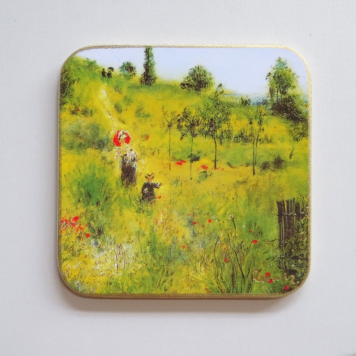 専用ページ　開運絵画　❀レイキコースター夫婦セット❀ コースター ルノワール RENOIR [Luka Basic] 複製画 C-2068