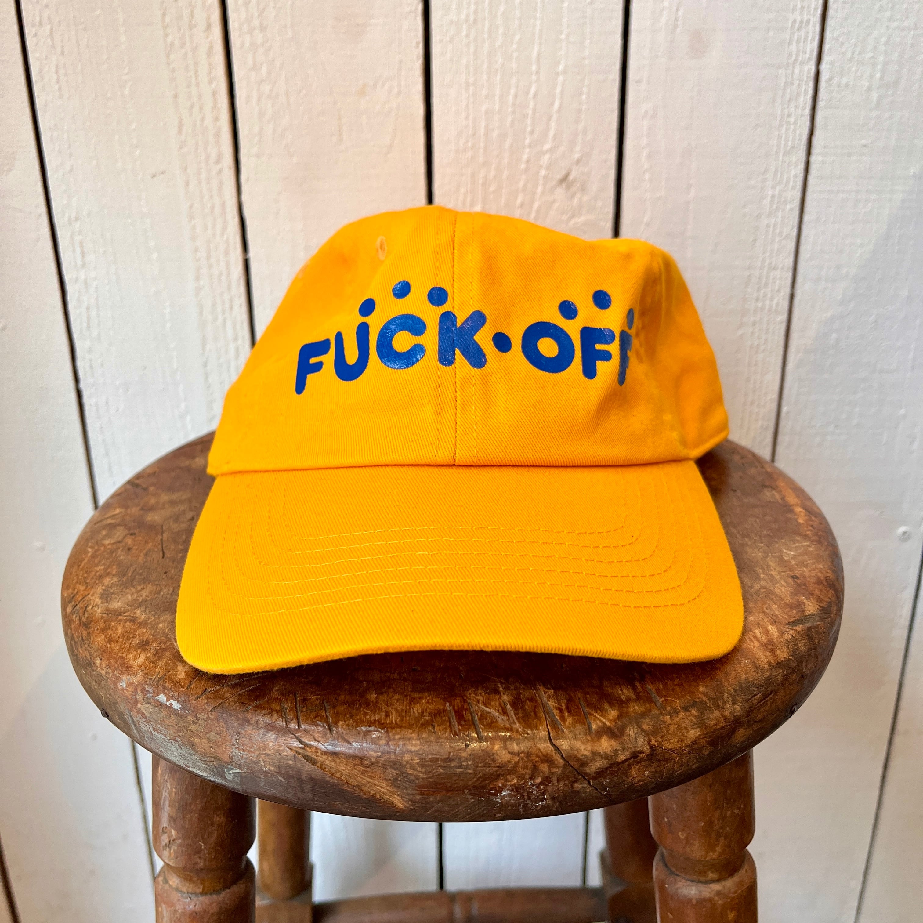 亀頭玩具 珍ポくん FUCK OFF logo cap | mojave2