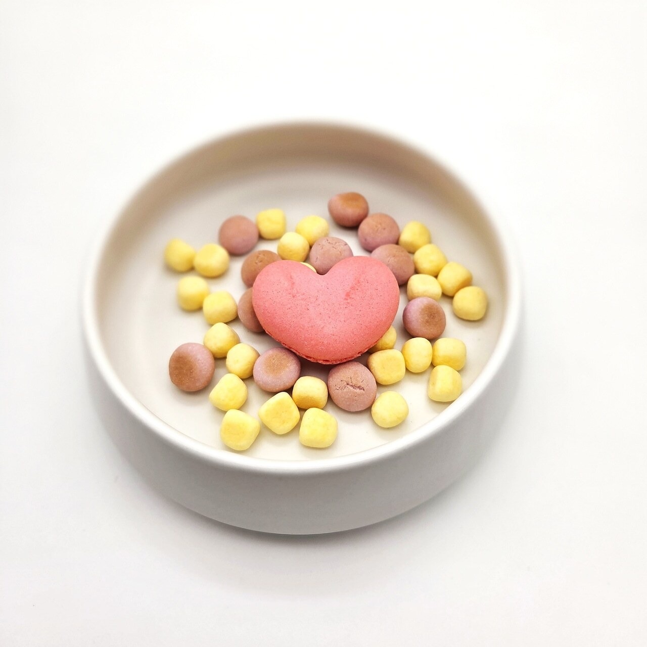 バレンタインハートマカロンボーロ【010211】