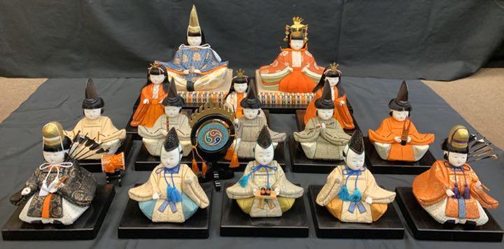 木目込み人形 15人揃い 25号Cタ　雛人形 木目込み人形 15人揃い 25号Cタ雛人形