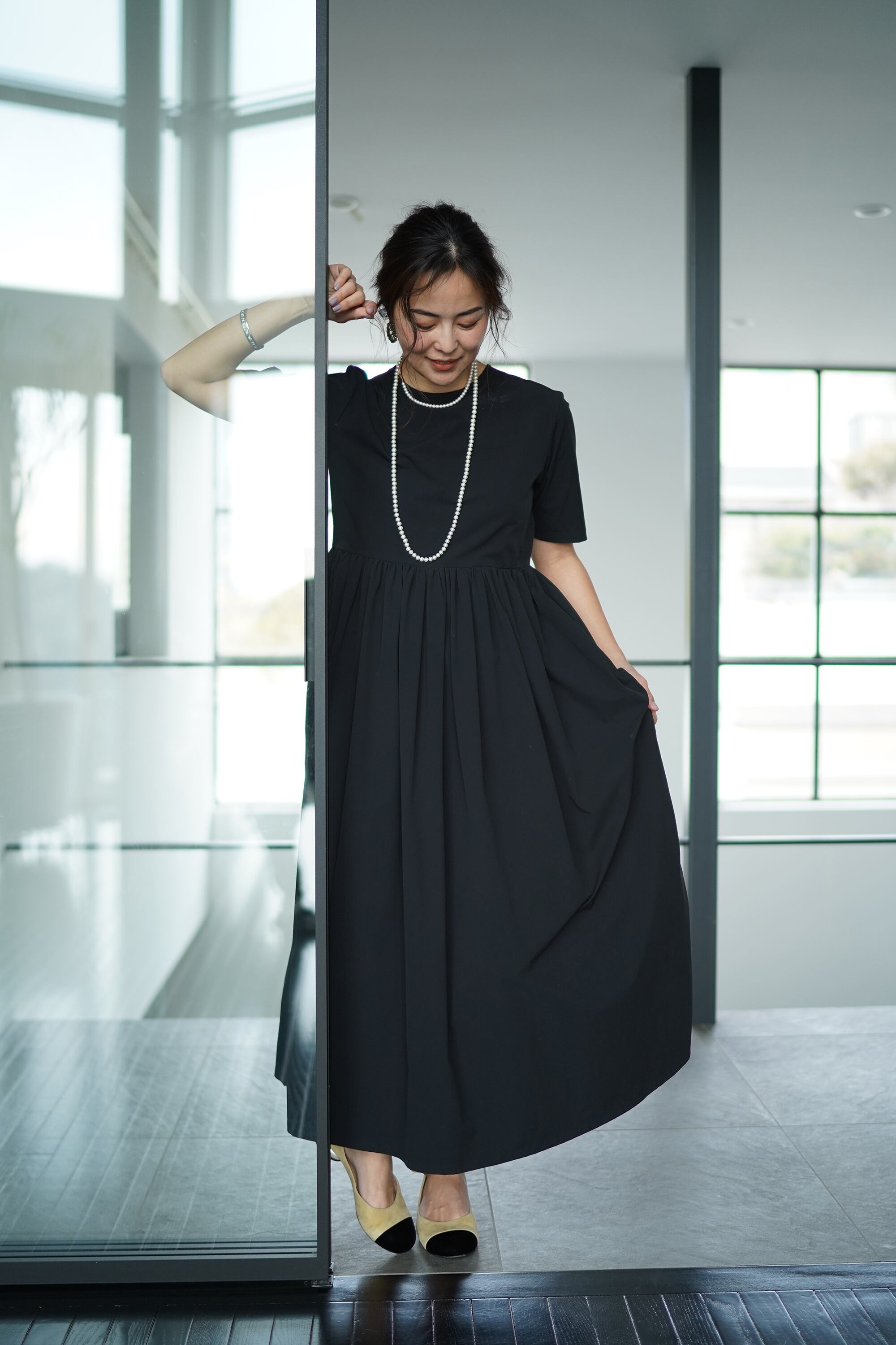 EVERYDAY DRESS long ブラック 数量限定 | THE9SHOP powered by BASE