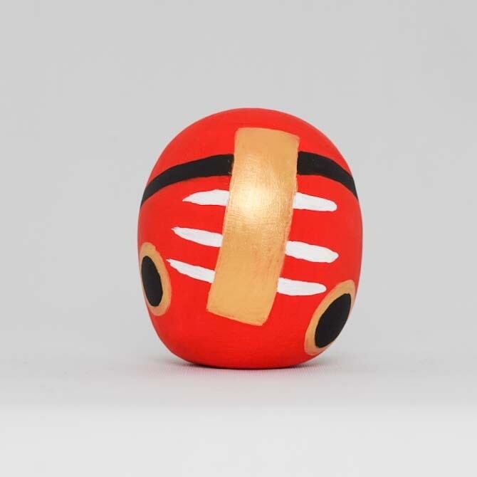 人気・再販】干支だるま 赤べこ｜アートだるま 縁起物 | Art Fractal