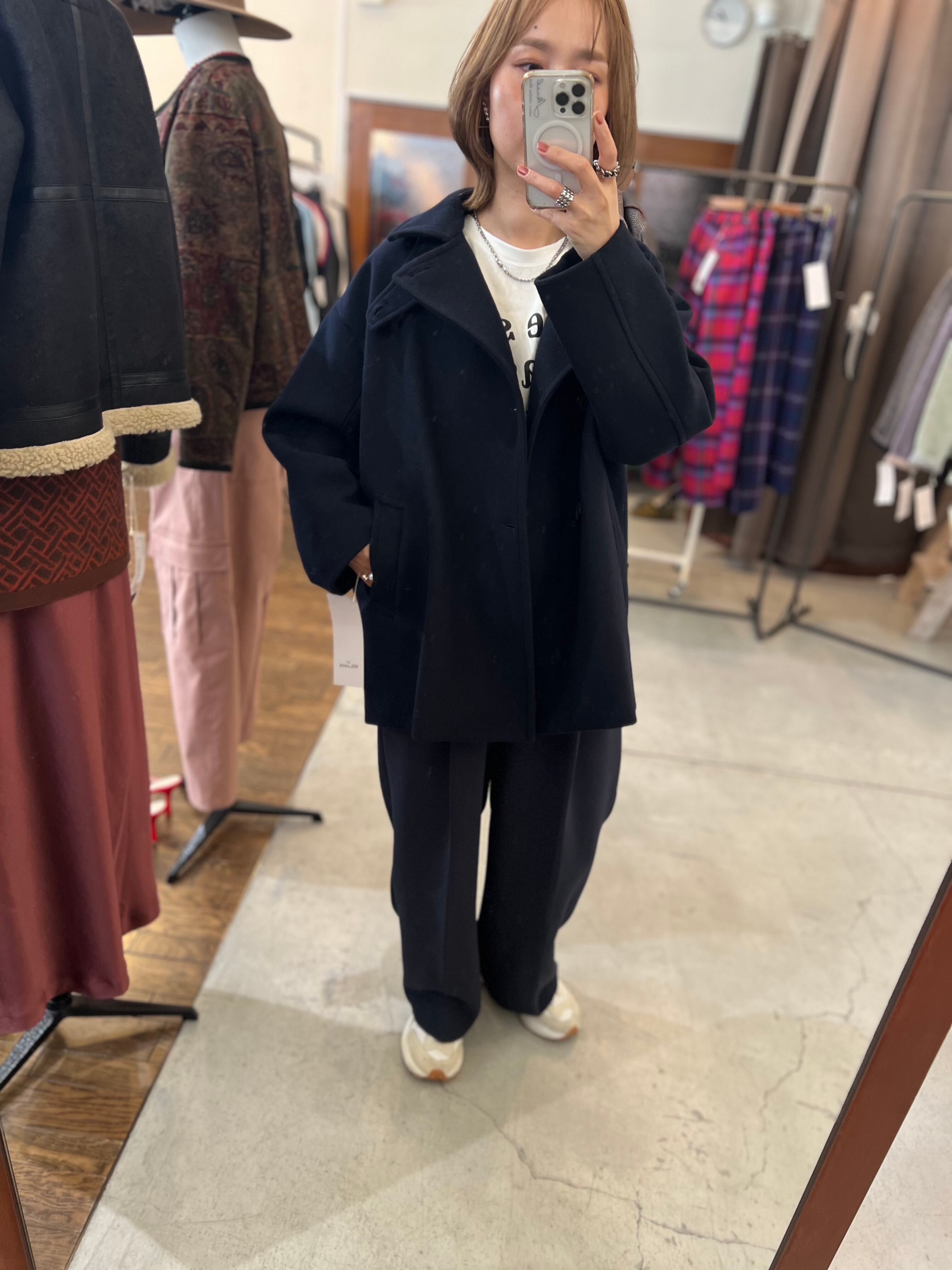 【LEMELANGE】ウールコクーンコート
