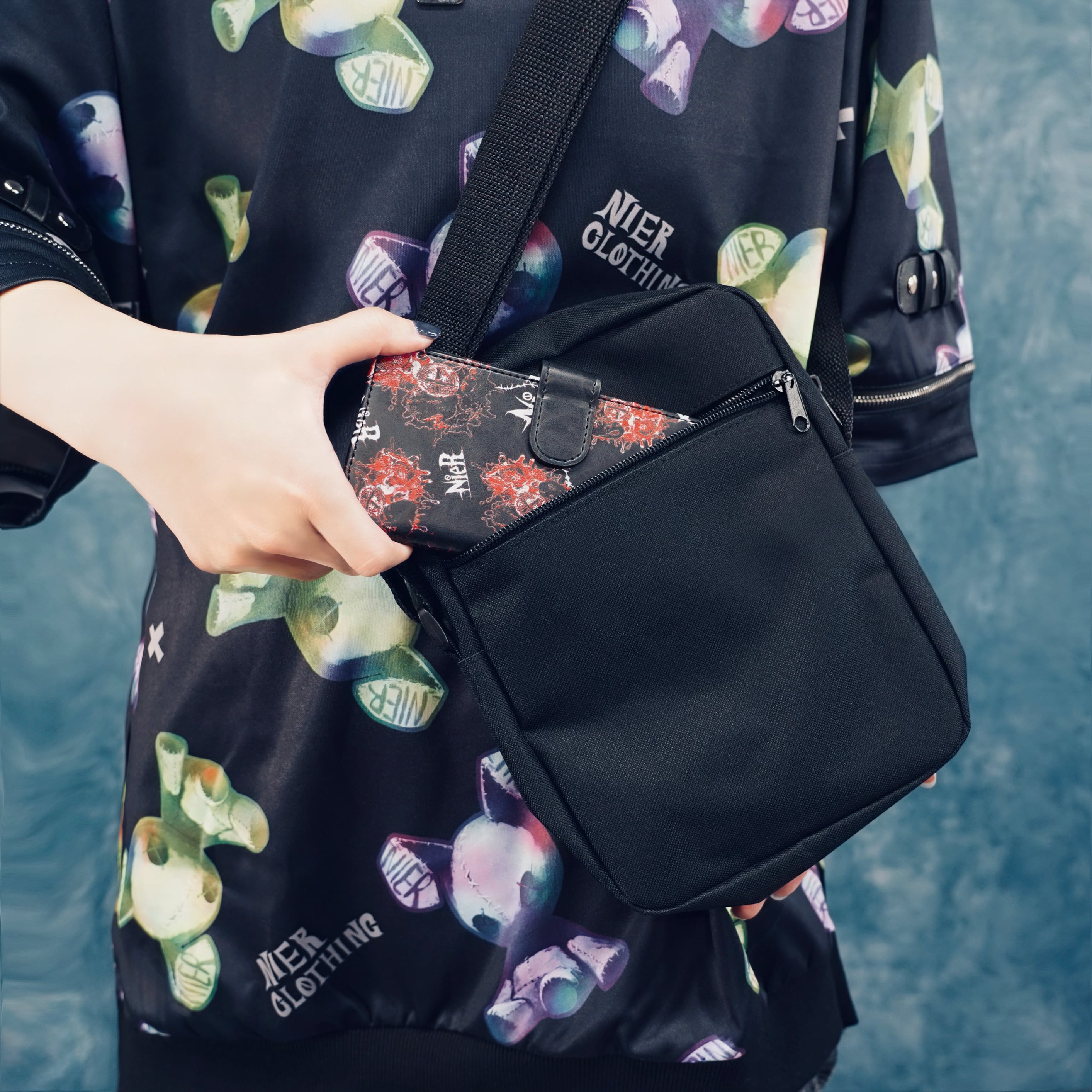 NieR 未開封 限定販売品 変則オフショルダー 軽量SHOULDER BAG【仕事したくねえぇぇ〜】 | NIER CLOTHING