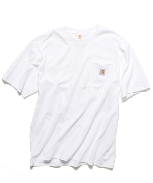 Carhartt (カーハート)  WORK POCKET Tシャツ K87 ホワイト