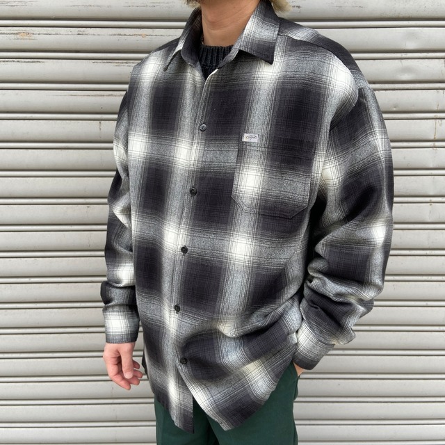 90s ラルフローレン BLAIRE チェック柄パッチワークシャツ L | 古着屋 Uan