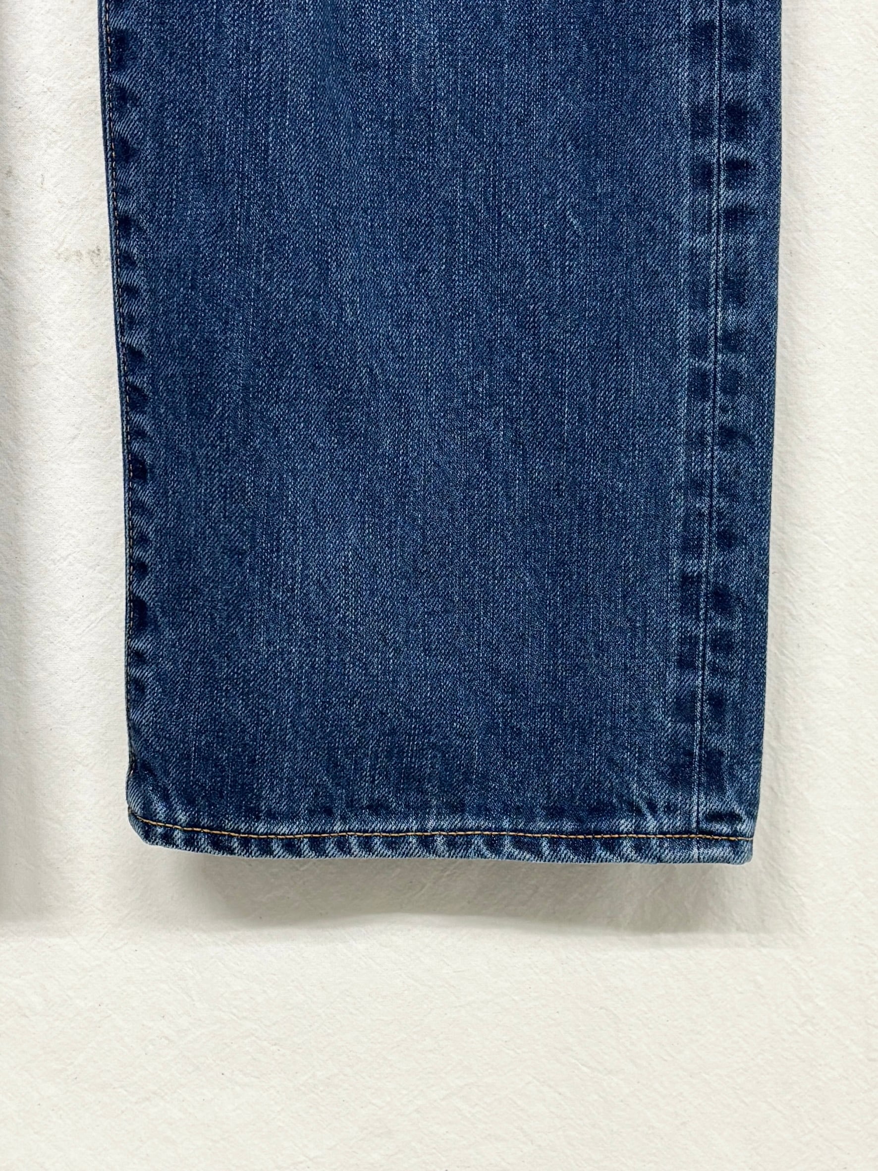 awasa / selvage denim 5 pocket straight pants (INDIGO) | THE