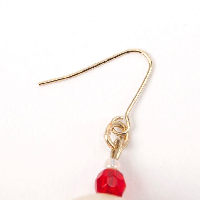 0019:大粒コットンパールピアス