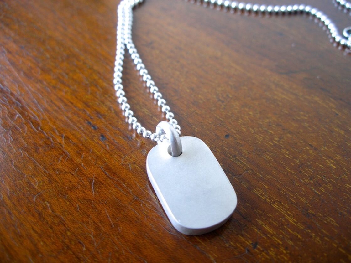 仁尾彫金『シルバープレートヘッド』ハンドメイド168 | Pay ID 