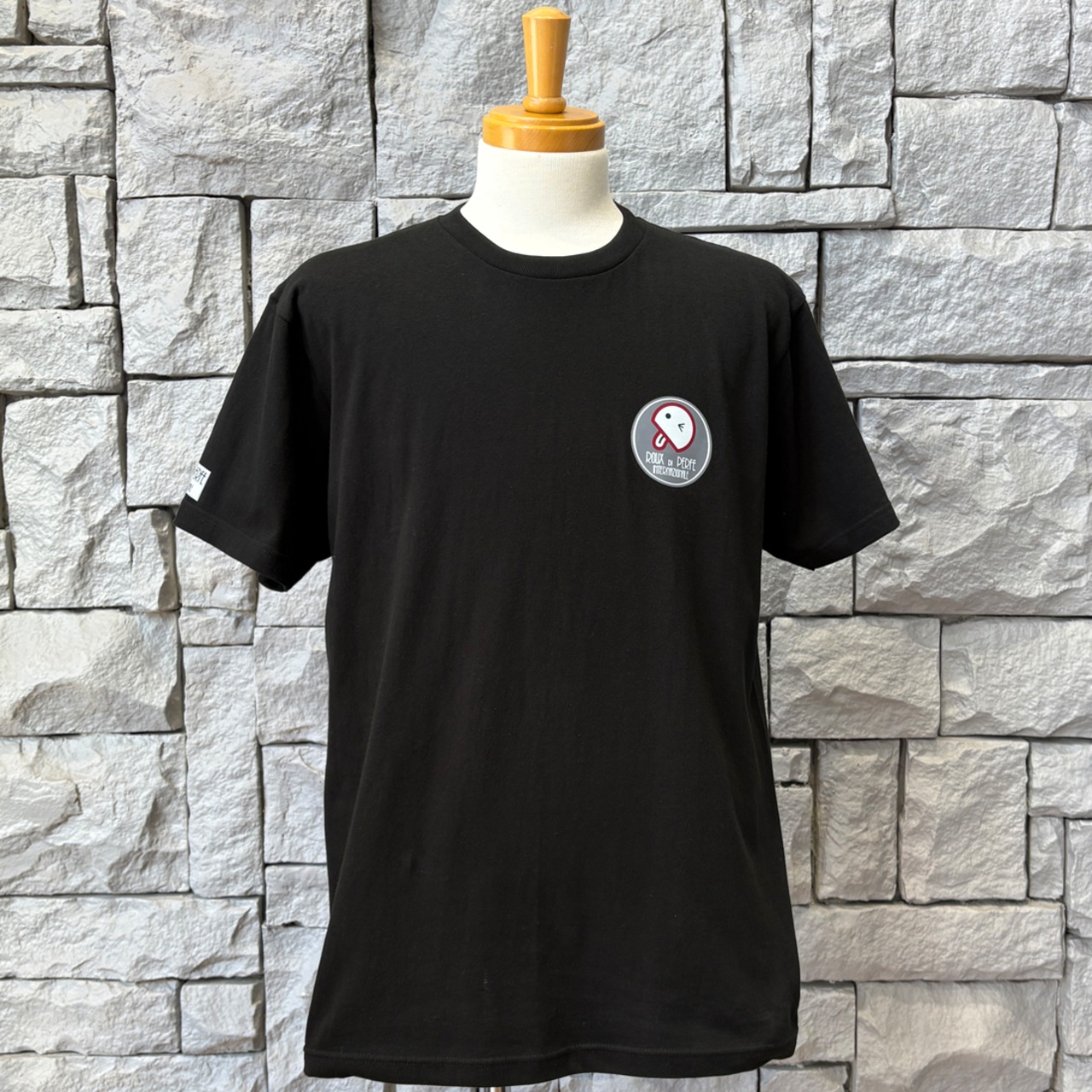 胸・袖プリントTシャツ