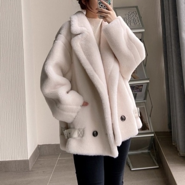 ムートン ボア ショートコート 238793