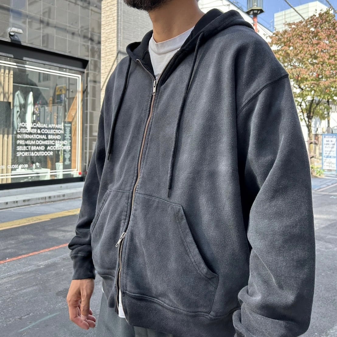 SCREEN STARS Sunburned Full-Zip Sweat Parka / スクリーン