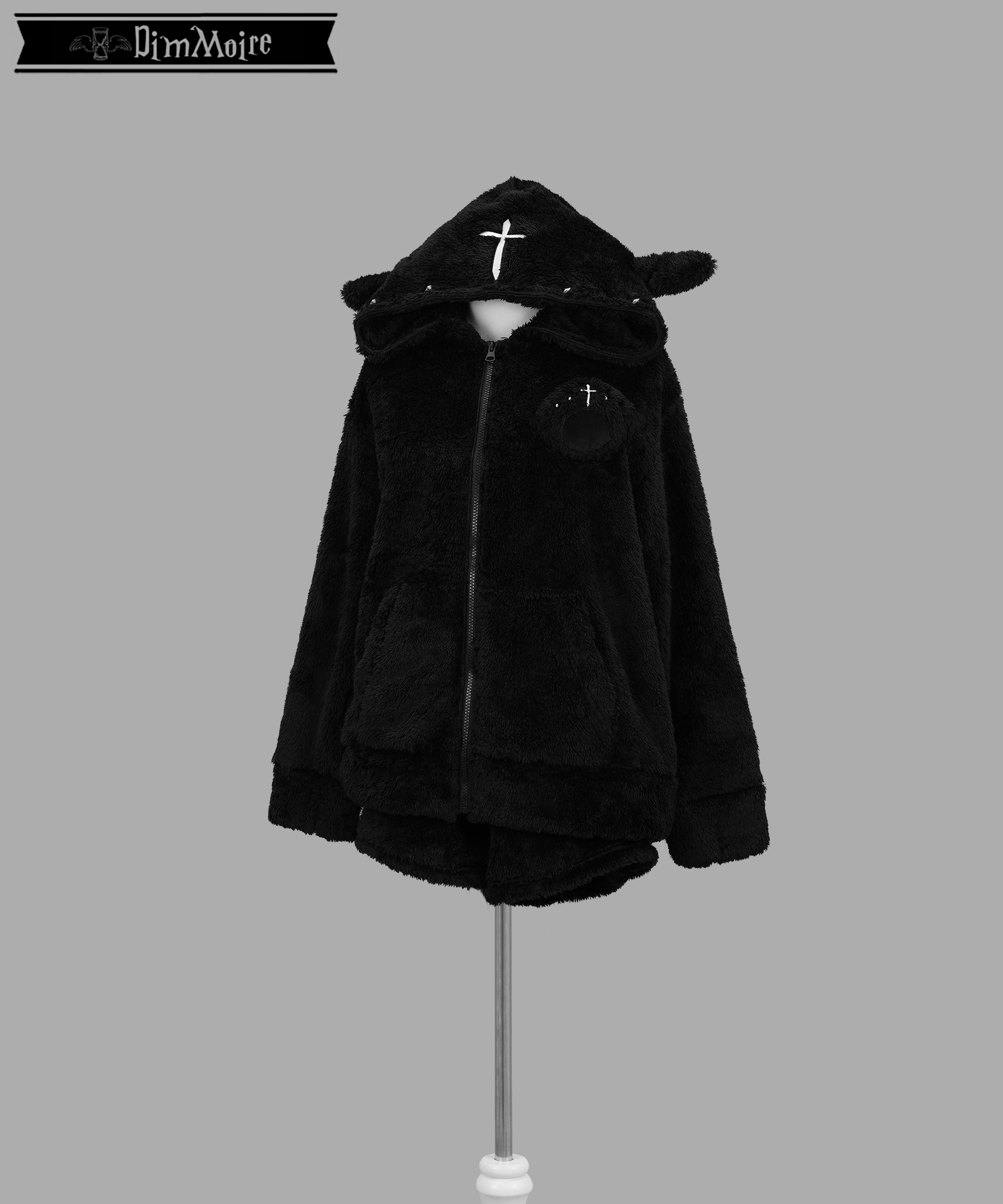 DimMoire でぃもある子羊ちゃんもこもこルームウェアBlack Mサイズ 子羊ちゃんもこもこルームウェア【Black】 | DimMoire