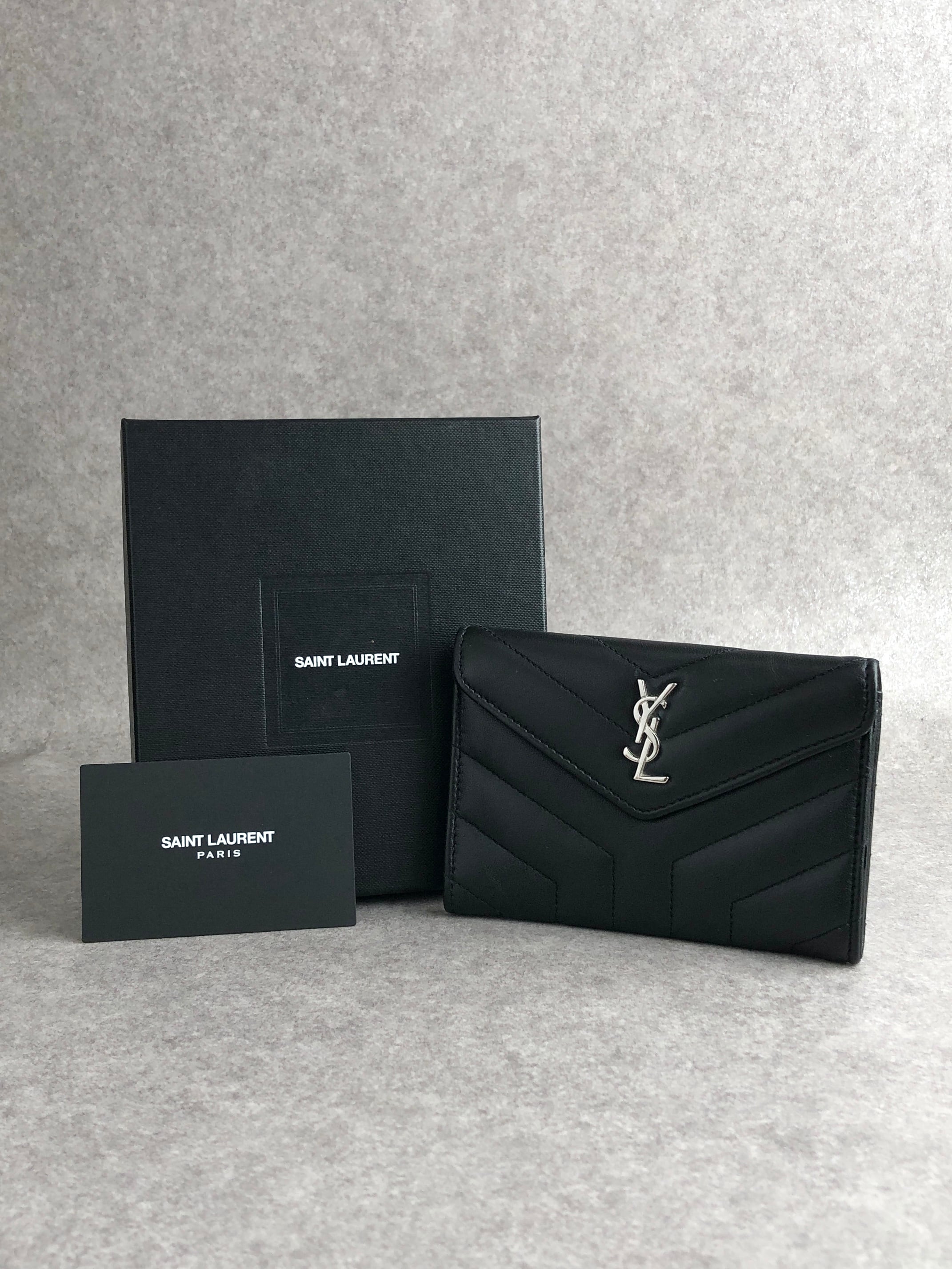 Yves Saint Laurent イヴ・サンローラン コインケース ブラック YSL