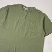 GRAMICCI グラミチ ポケット 鹿の子 半袖Tシャツ XL/グリーン メンズ アウトドア