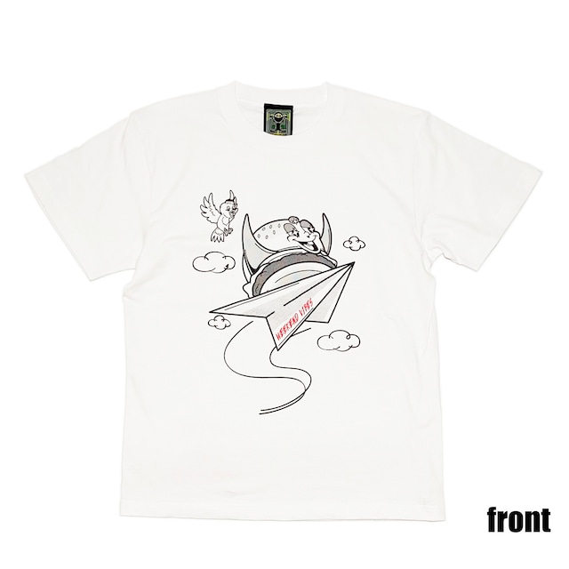 神眼芸術『WEEKEND VIBES』T-shirt　(White)