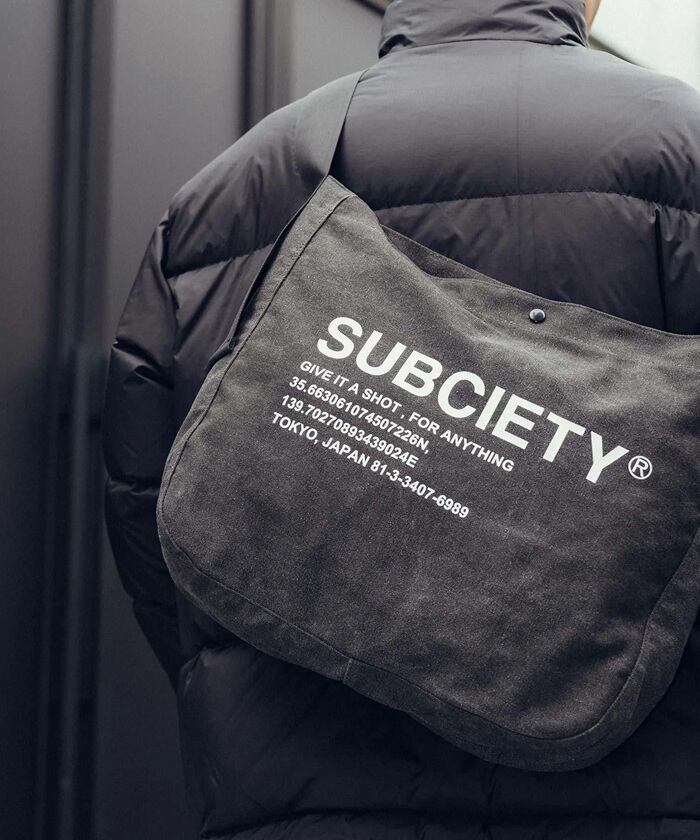 Subciety / News paper bag / ニュースペーパーバッグ / 151-88093
