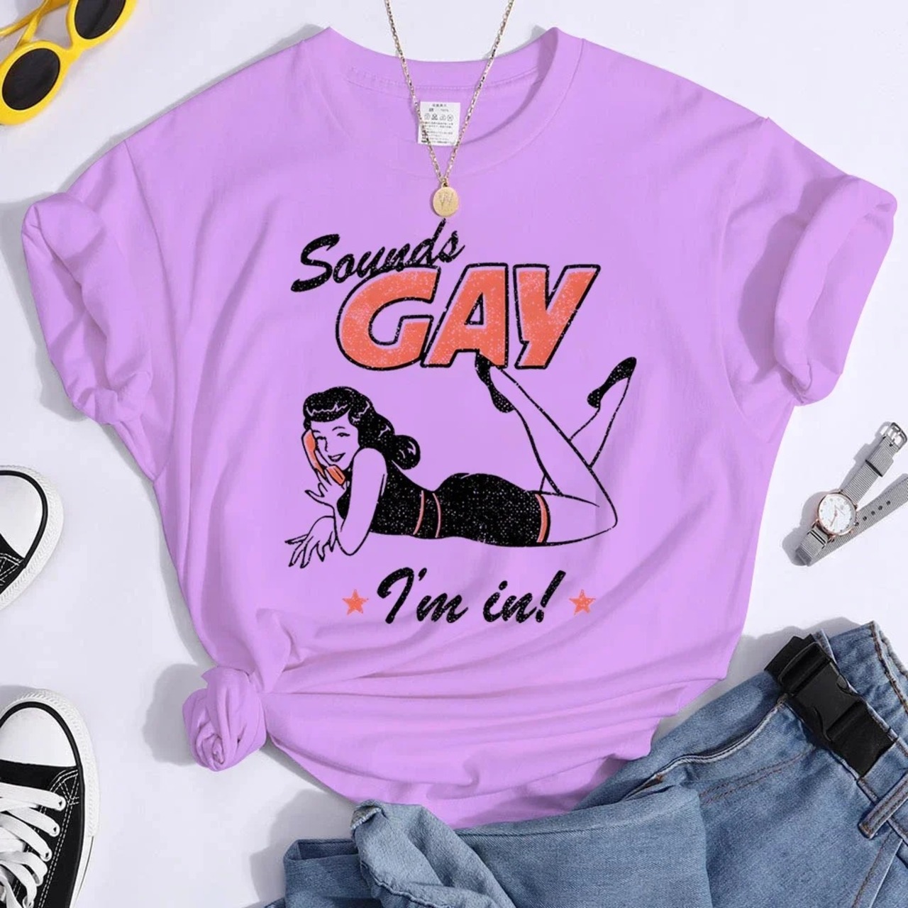 女性のためのヴィンテージbtプリントTシャツ,ゲイの面白いTシャツ,y2k 