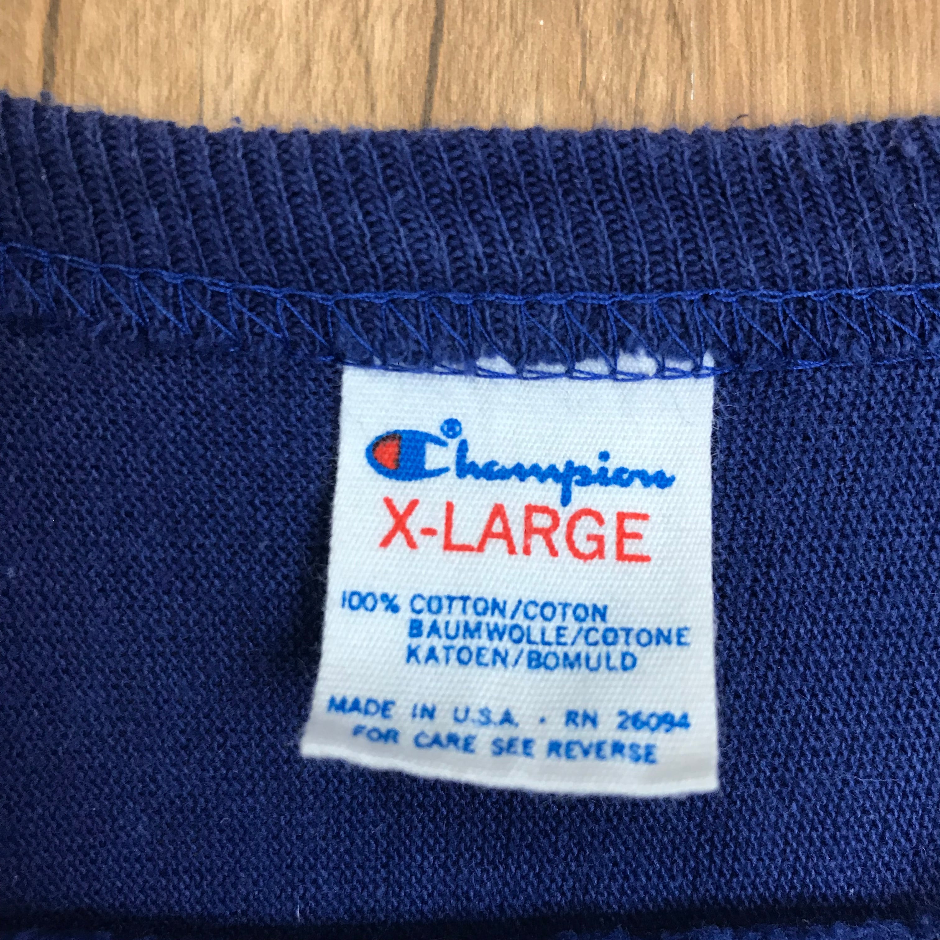 USA製 90s Champion Football T-sh チャンピオン フットボール T USA製 90s Champion Football T-sh チャンピオン フットボール T