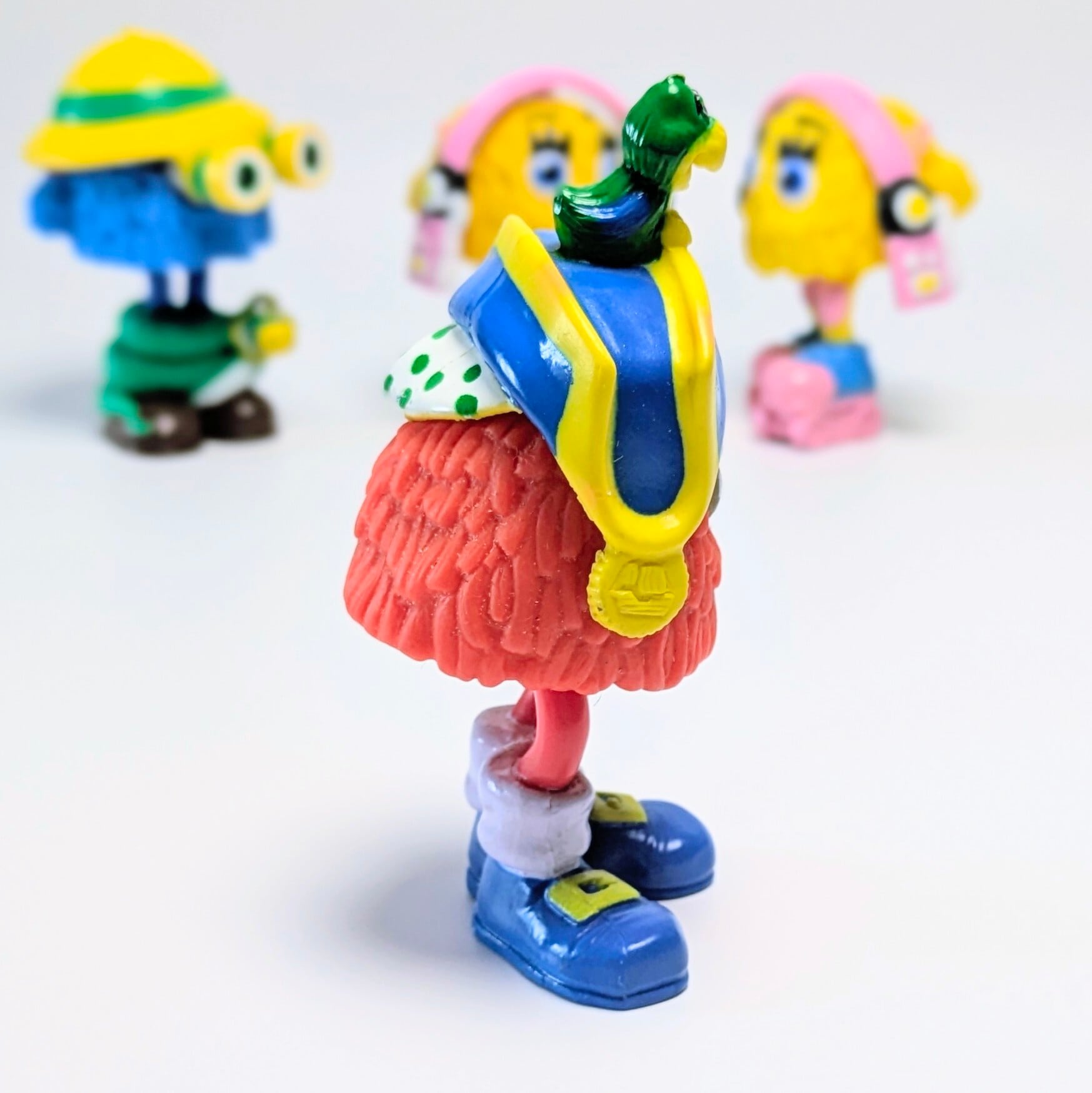 ♧☆VINTAGE 1989☆【 McDonald's / マクドナルド 】1989 McDonald's Happy Meal Toy "Funny Fry Friends" 『 Matey (メーティー)』Happy Meal Toy / ミールトイ / フライキッズ / フライガイ / フライガール 〚アメリカン雑貨 アメトイ〛