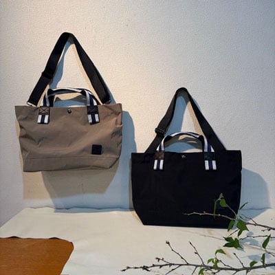 regalo　メタリックアイビーナイロン3WAYトート(小)