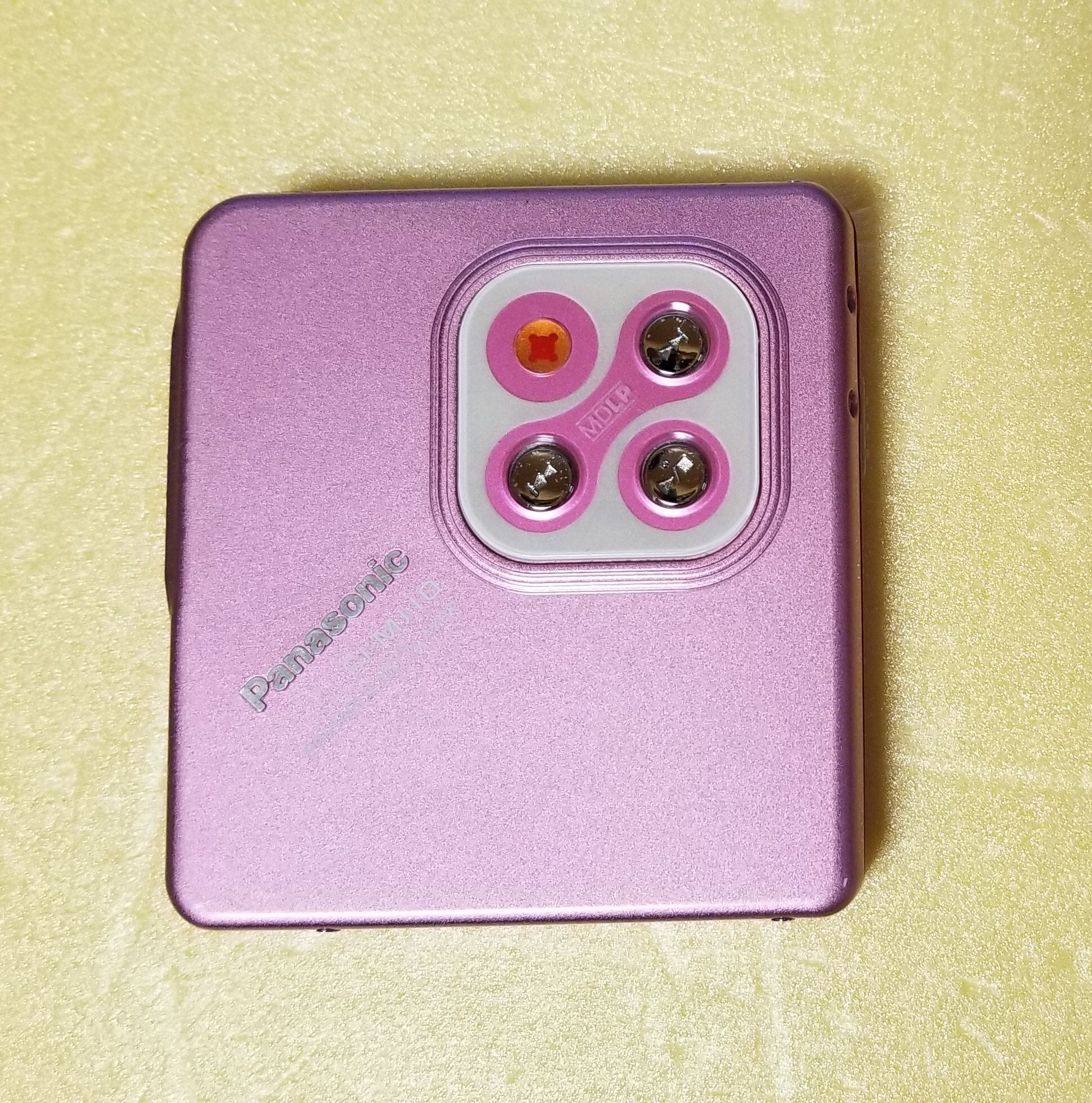 MDポータブルプレーヤー Panasonic SJ-MJ10 MDLP対応 完動品