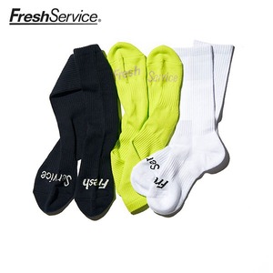 FreshService フレッシュサービス ソックス WHTXYELXNVY SIGNATURE 3-PACK SOCKS