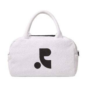 [rest & recreation] RR LOGO TERRY TOTE BAG - WHITE 正規韓国ブランド 韓国ファッション 韓国代行 rest recreation レストアンドレクリエーション