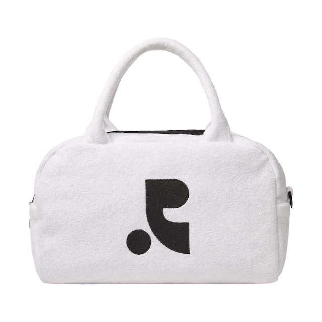 [rest & recreation] RR LOGO TERRY TOTE BAG - WHITE 正規韓国ブランド 韓国ファッション 韓国代行 rest recreation レストアンドレクリエーション