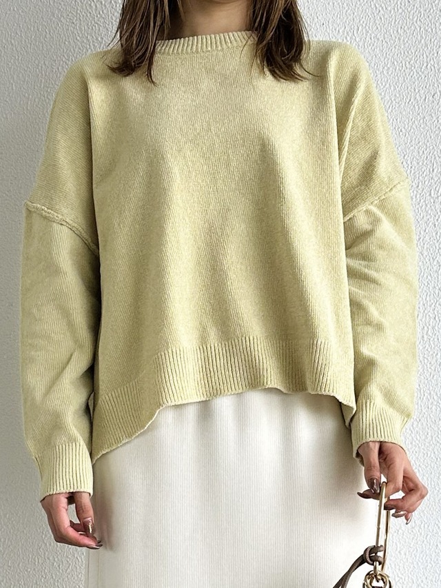 【N°9286!】ベロアモールリラックスプルオーバー（9212-57040)