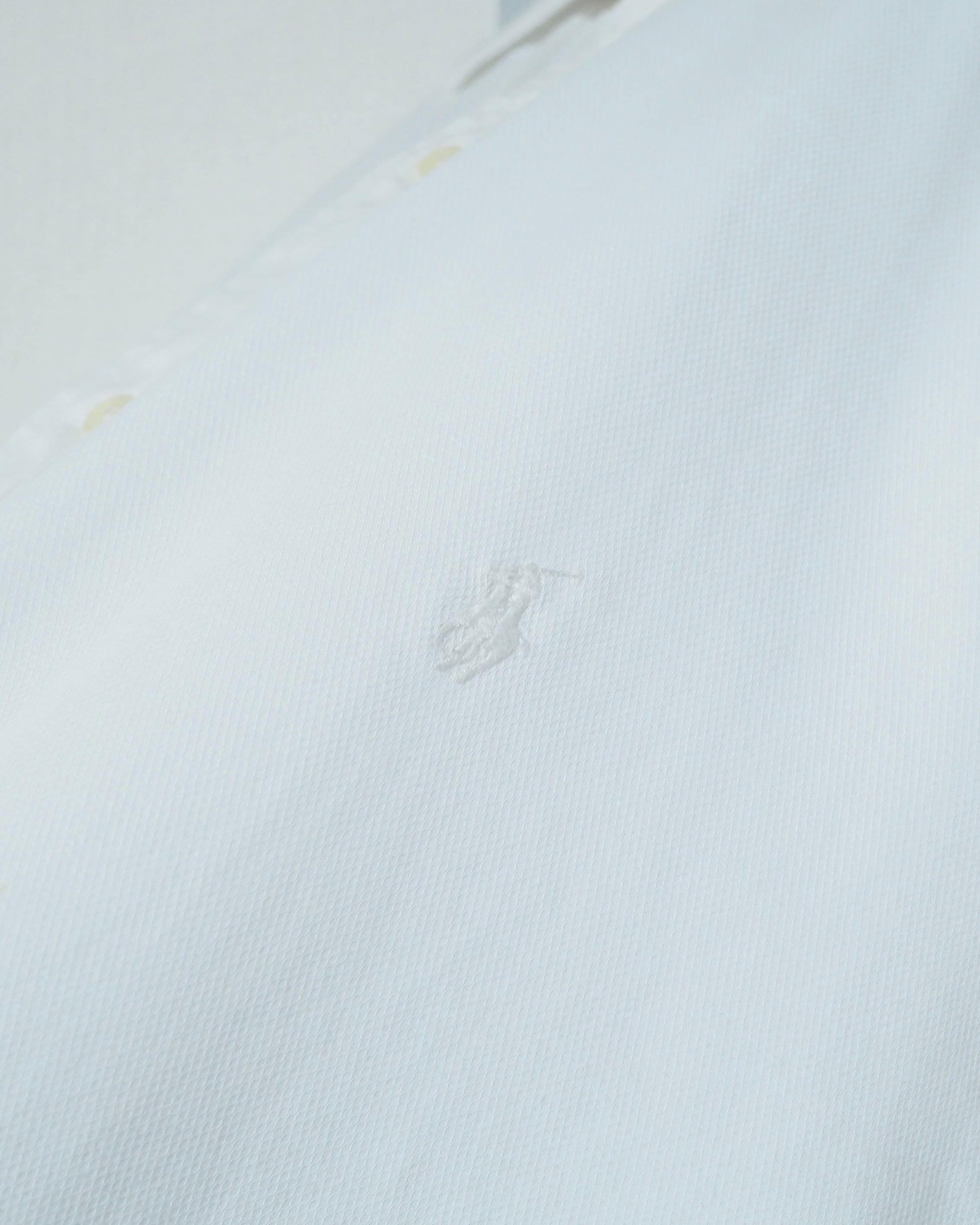 " POLO RALPH LAUREN - White pony " Embroidery vintage loose White Dress shirt