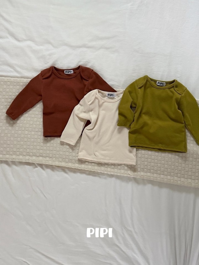 【取寄】PIPI ベーシックTシャツ｜秋服｜韓国子供服｜26/AT