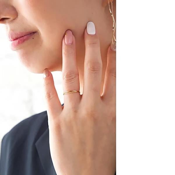 K18 ツイストリング 指輪 イエローゴールド、ピンクゴールド2本セット 11号 K18 ツイストリング 指輪 イエローゴールド、ピンクゴールド2本