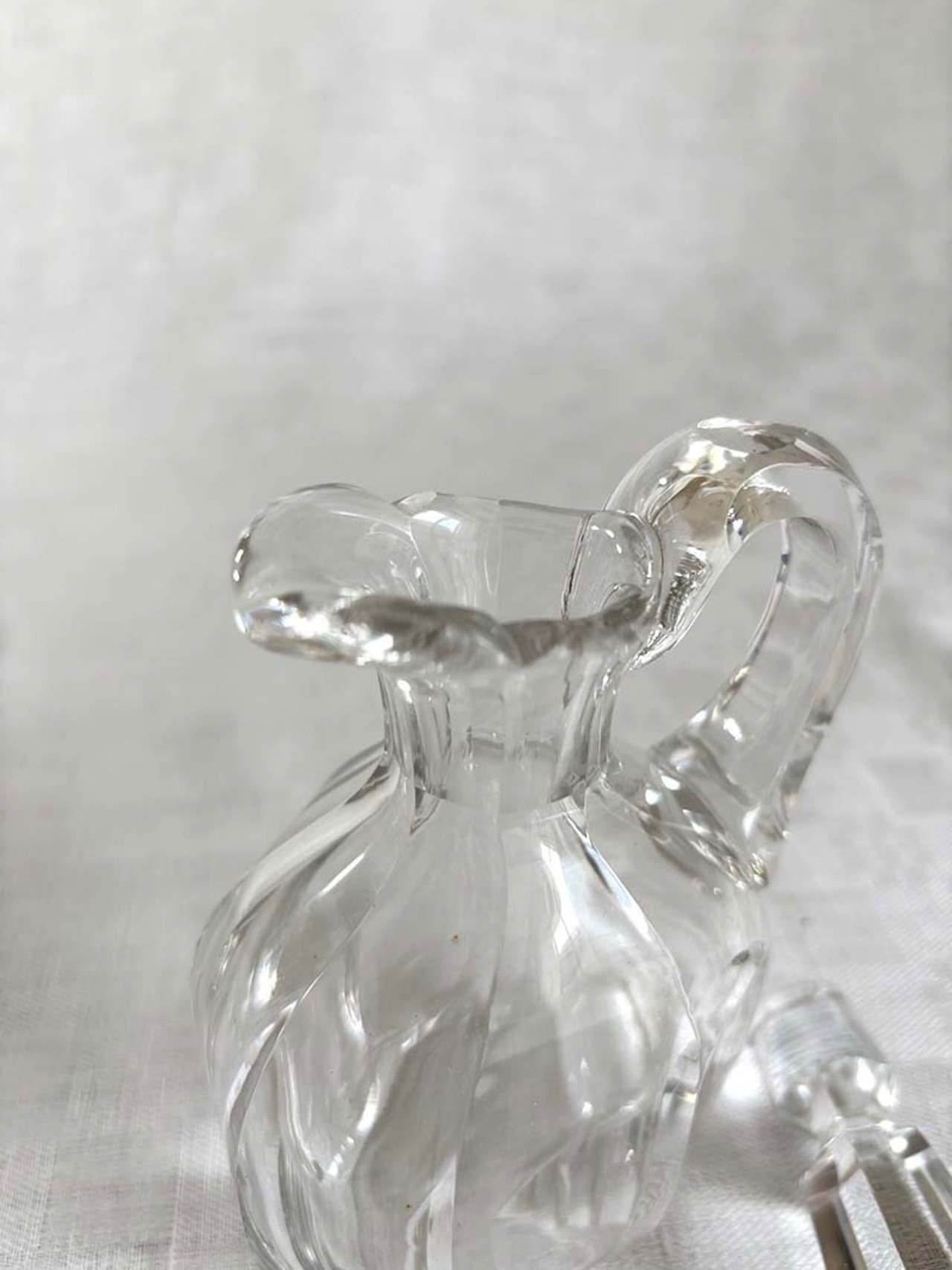 バカラBACCARAT ビネガー入れ　オイル入れ　ビネガーボトル　 12twab3