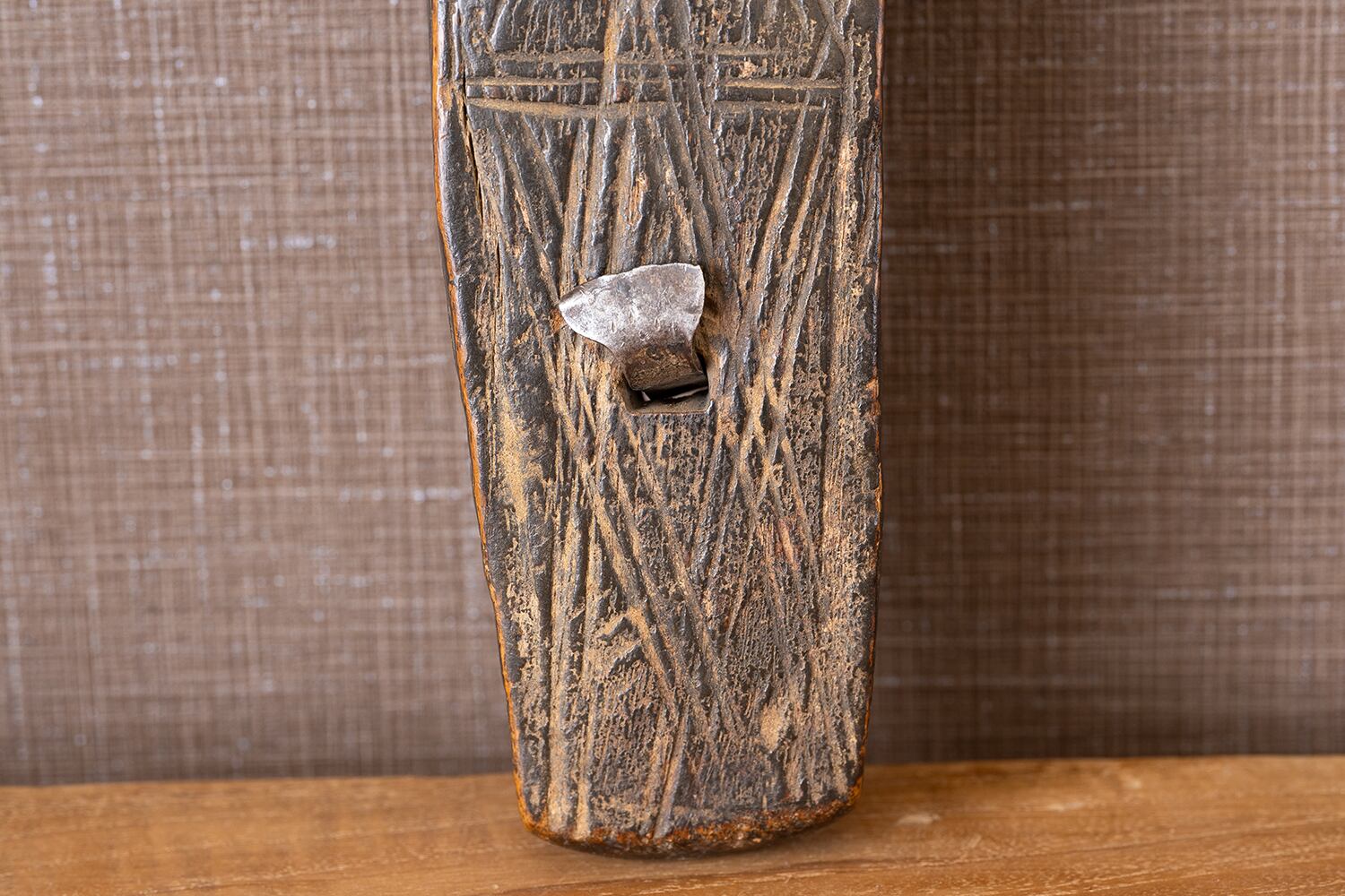 ドゴン族　鍵　アンティーク　ドアロック　錠前　アフリカ ドゴン族 ドアロック #1 – 北海道画廊