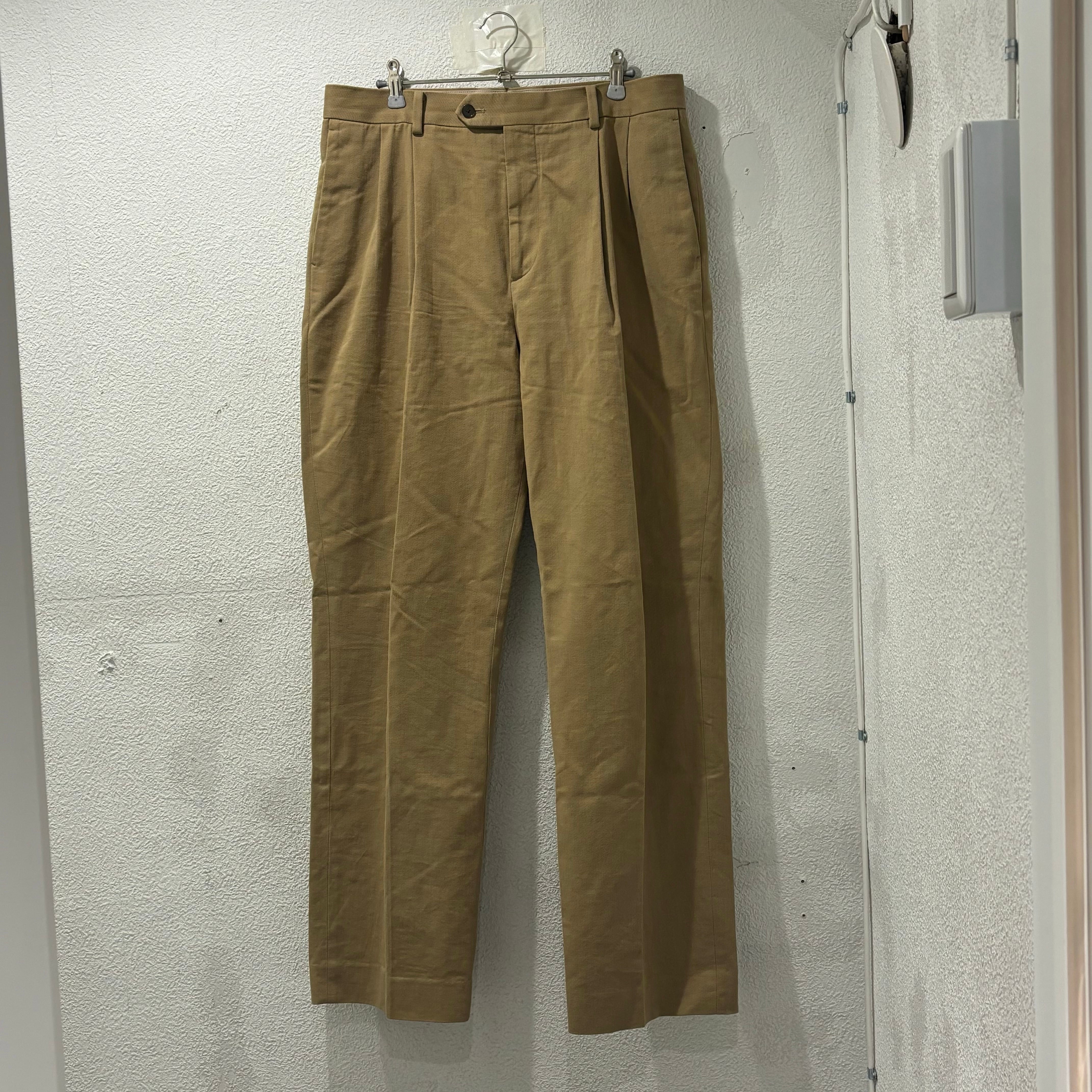 AURALEE オーラリー 23AW WASHED HEAVY CHINO SLACKS スラックスパンツ  