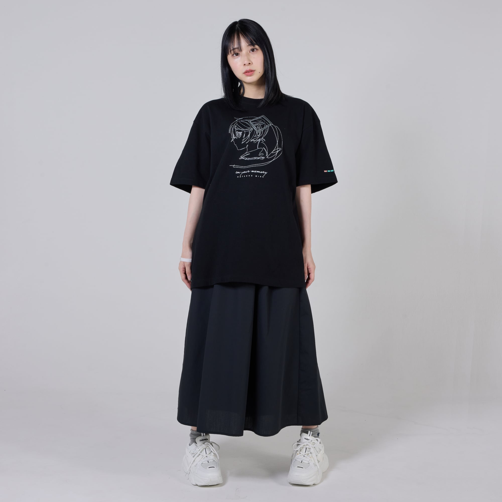 未開封 HARUOHI HOSOHO 音符プリント Tシャツ Lサイズ 初音ミク Tシャツ「in your memory」 | echo