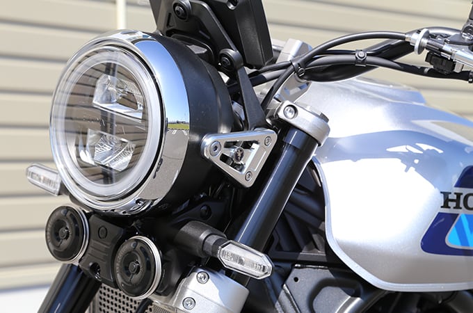 CB1000F ヘッドライトステー クリアシルバー[AC00-052H-CL] | アールズ
