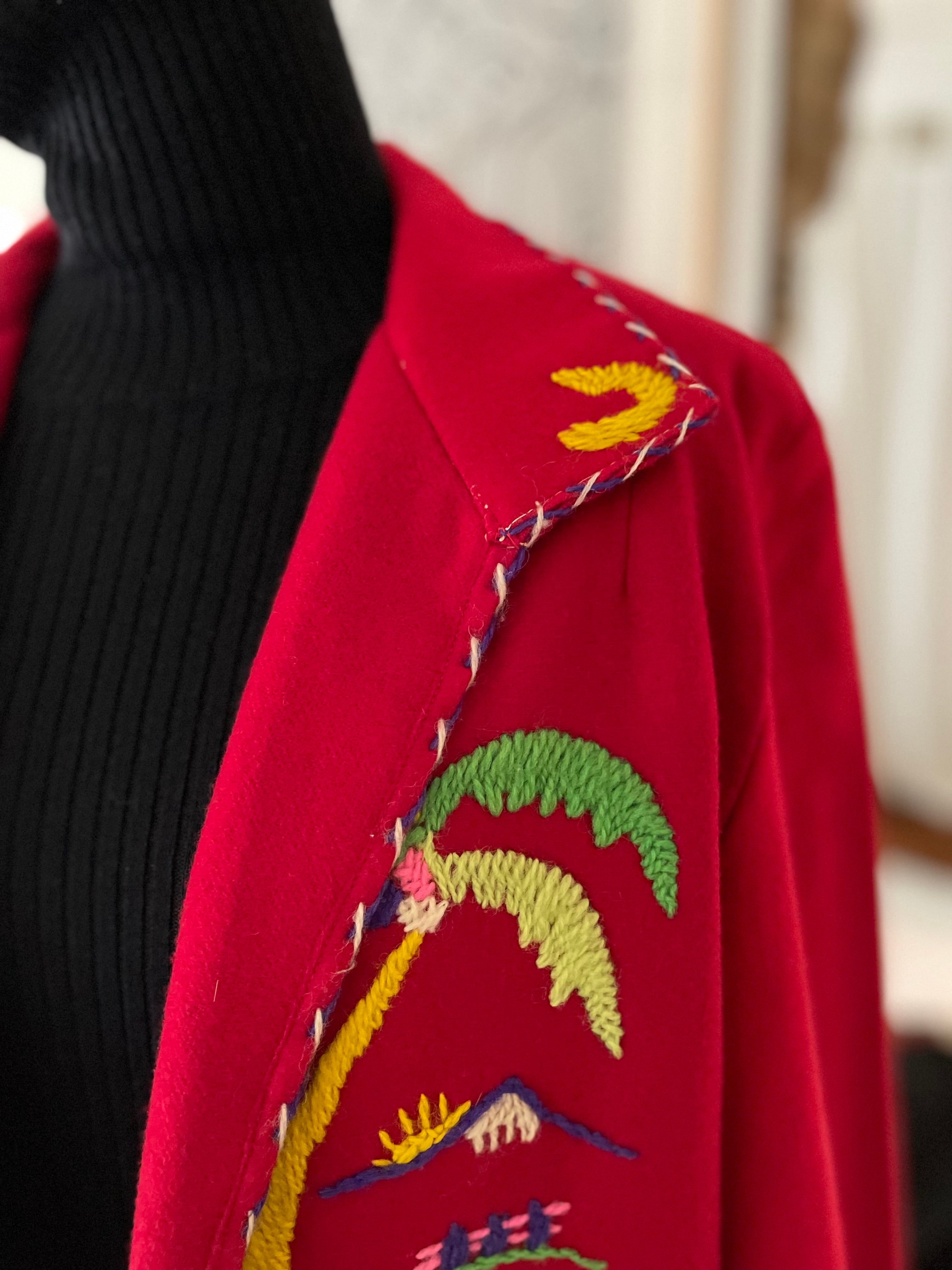1940〜50s vintage Mexican souvenir jacket 1940〜50s 1940〜50s vintage Mexican souvenir jacket 1940〜50s