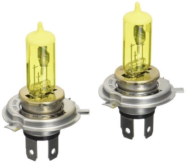 レーシング ギア ( RACING GEAR ) ハロゲンバルブ 【リアル イエロー 2800K】 H4 2個入り G40R