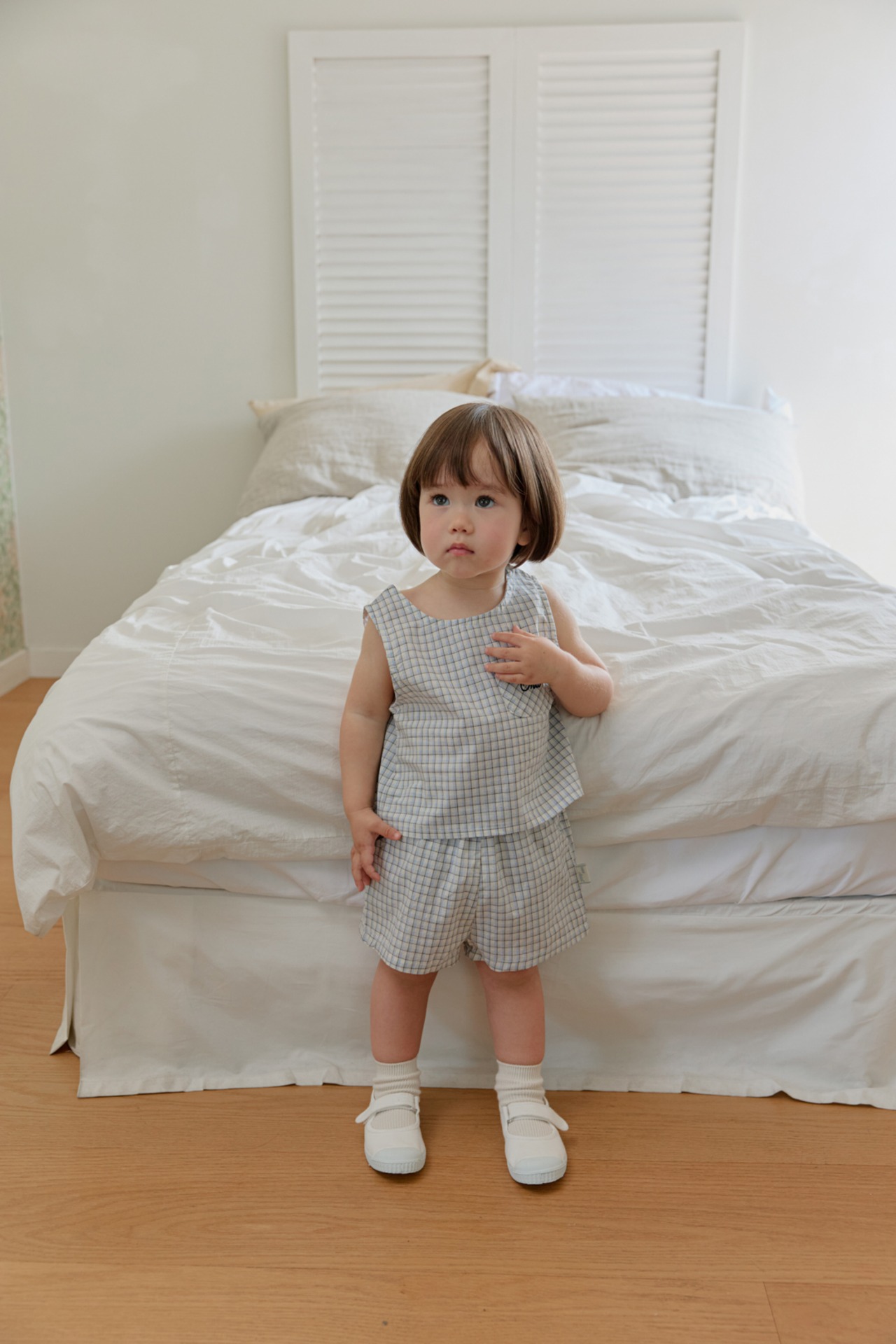 【取寄/韓国直送】ONU  25/SM　チェックハーフパンツ