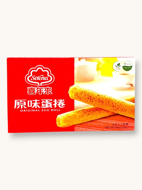 喜年來　エッグロール（原味蛋捲）4本入り