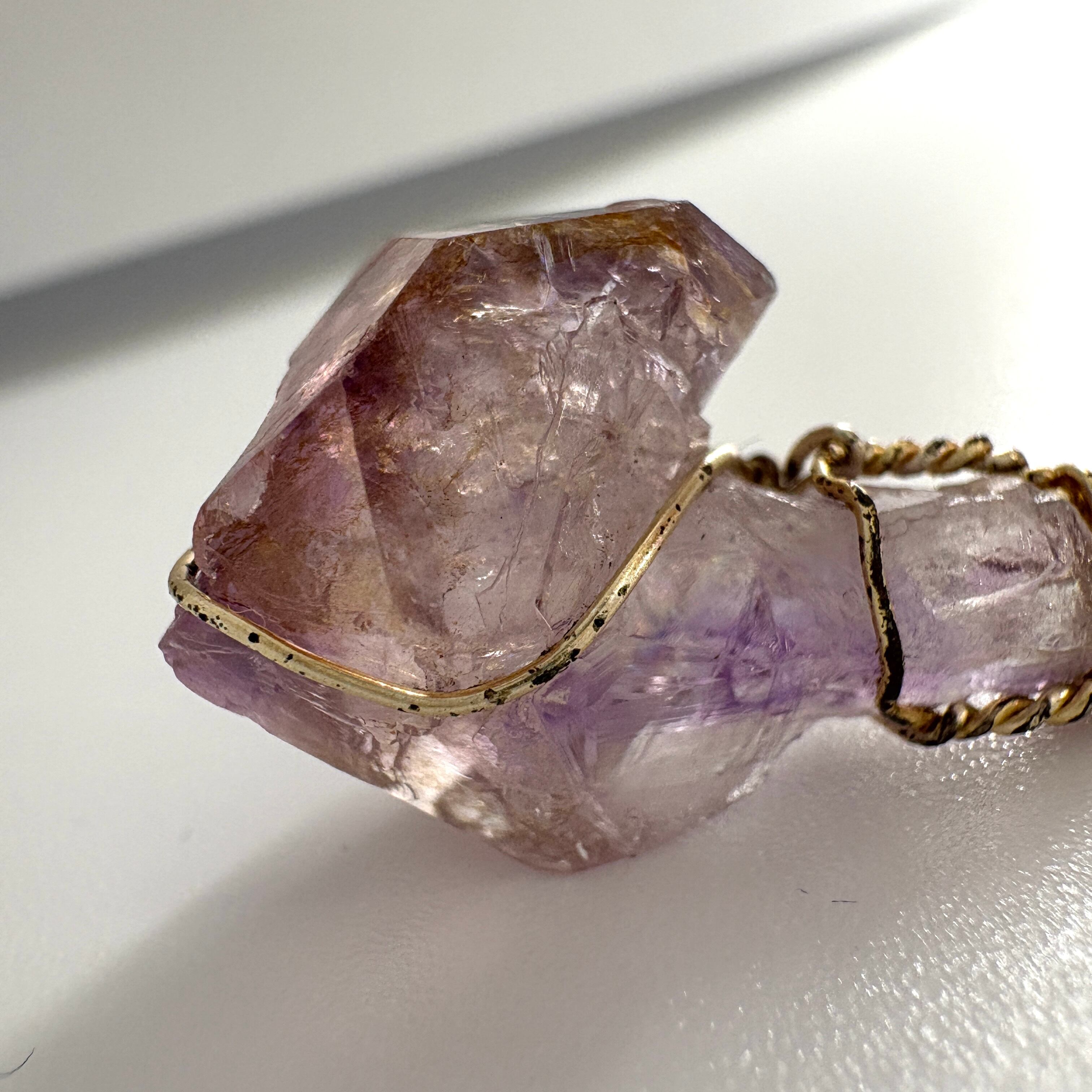 スーパーセブン原石 ペンダントトップ ブラジル産 約24㎜