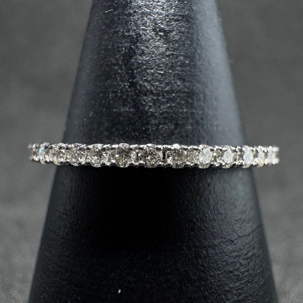 ☆フルエタニティ☆リング☆ダイヤモンド フルエタニティ リング ダイヤモンド 計0.70ct K18YG イエローゴールド