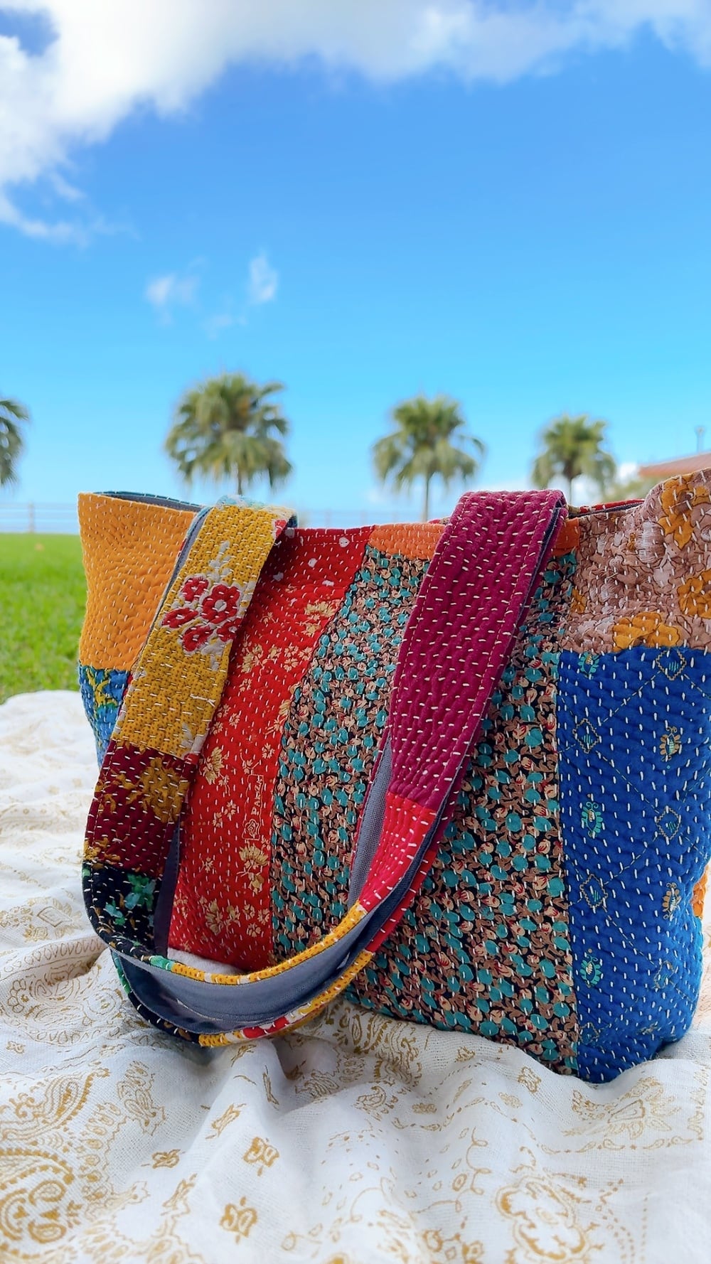 ポケットいっぱいトートバッグ