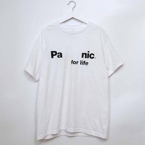 Pa nic® for life【Tシャツ　ホワイト】