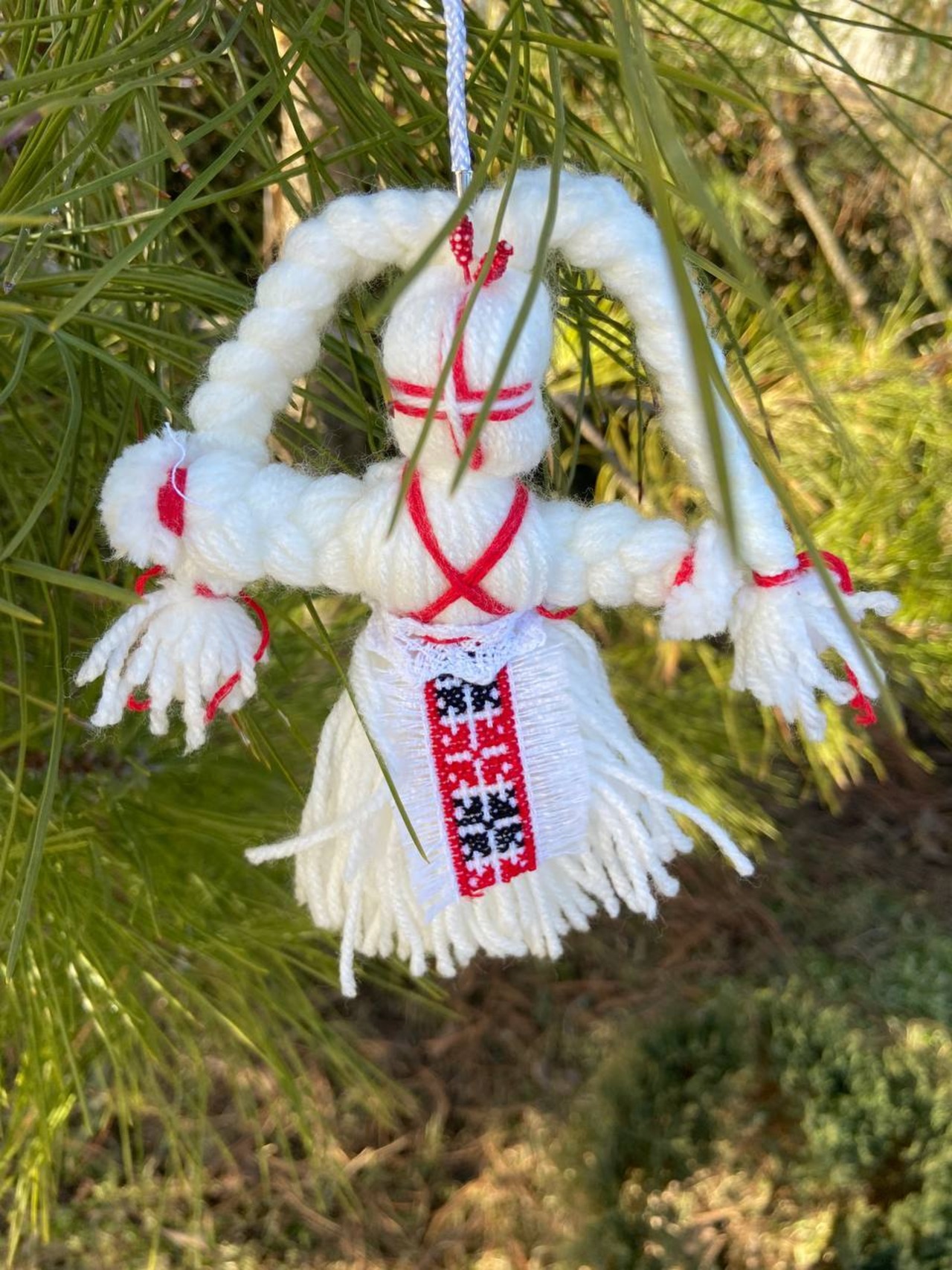 UA.Designer手作りモタンカ（ウクライナの御守り） - 2